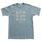 「知床トコさん」×久米繊維　コットンTシャツ　バラエティ柄　XLサイズ　半袖