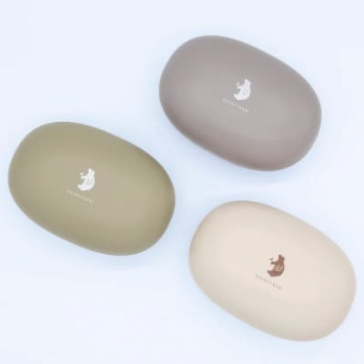 知床トコさん ランチボックス(Sサイズ)・箸 セット 【カーキ】
