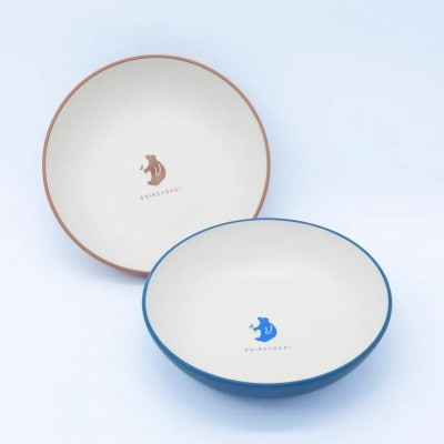 知床トコさんテーブルウェアシリーズ 丸ボウル皿 4枚セット (S)【ベージュ】