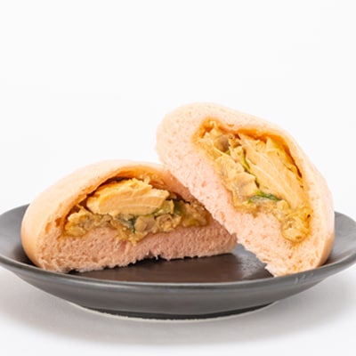 知床チェプ饅セット　鮭ちゃんちゃん焼き中華まん