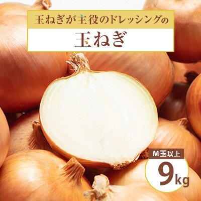 「玉ねぎが主役のドレッシング」の玉ねぎ 9kg M玉以上 混玉