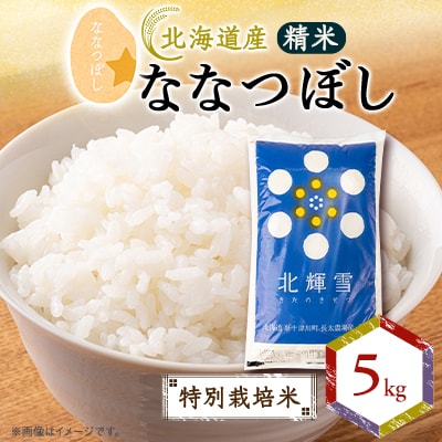 【北海道産】ななつぼし 5kg 〈特別栽培米〉 精米