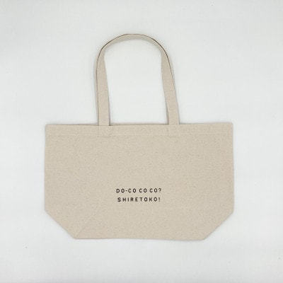 知床トコさん トートバッグ(ホワイト)1枚 コットン100%　レディース メンズ 兼用 ナチュラル