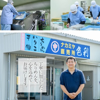 豊後水道 米水津産 しらす (計1kg・500g×2P) 