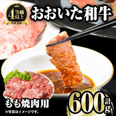 おおいた和牛 もも焼肉用 (600g)