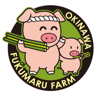 【沖縄県ブランド豚】 キビまる豚 骨付きロース(Lボーン)　約1kg
