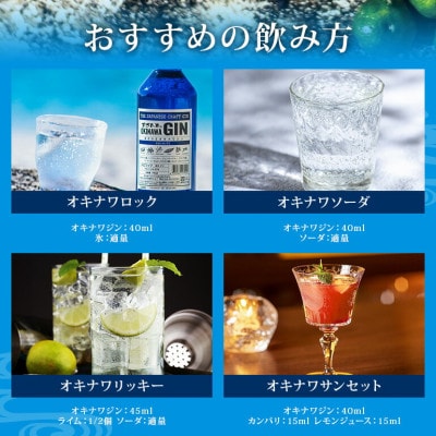沖縄のクラフトジン「まさひろオキナワジン　レシピ01」