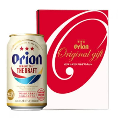【お歳暮】【のし付き】オリオンビール  ザ・ドラフト ギフトセット(350ml×12缶)