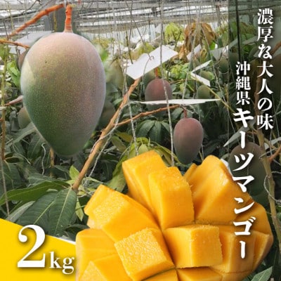 【2025年発送】沖縄から直送!かしみ園の「濃厚キーツマンゴー」2kg