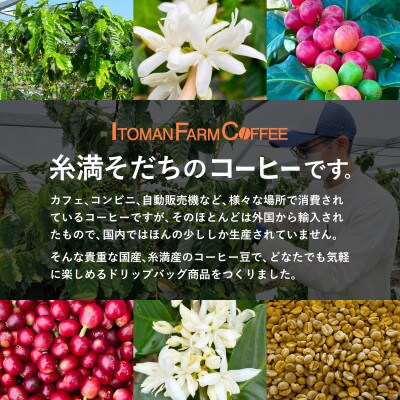 【沖縄県産100%】　糸満ファームコーヒー　ドリップバッグ10袋セット