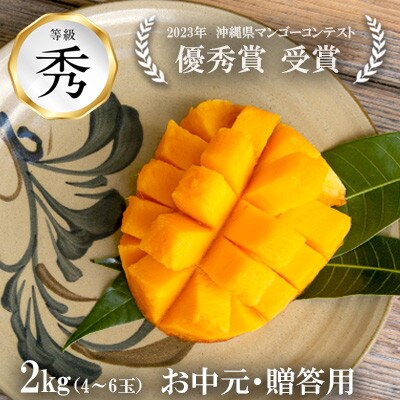 【2025年発送】【令和5年度優秀賞受賞】コーラルファーム(秀品2kg)アップルマンゴー