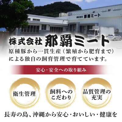 美ら島あぐー豚 ロースステーキ 合計360g(120g×3パック) 個包装 真空パック
