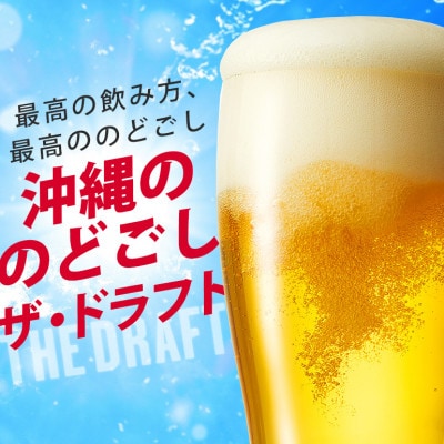 【毎月定期便】【オリオンビール】 ザ・ドラフト 500ml×24缶(1ケース)全3回