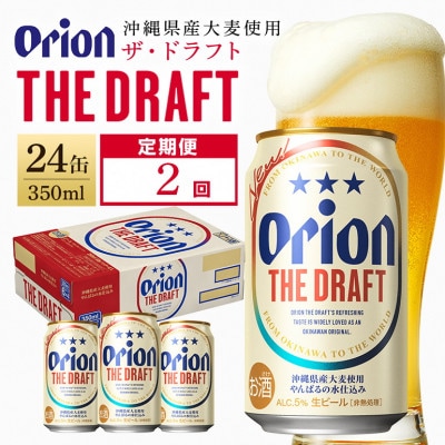 【毎月定期便】【オリオンビール】 ザ・ドラフト 350ml×24缶(1ケース)全2回