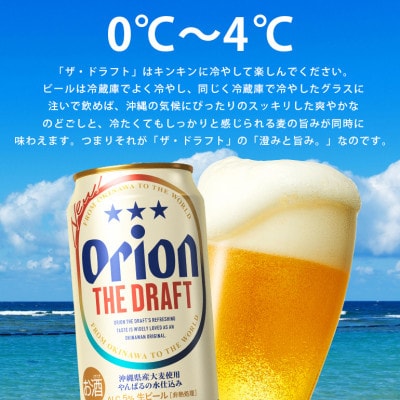 【毎月定期便】【オリオンビール】 ザ・ドラフト 350ml×24缶(1ケース)全2回