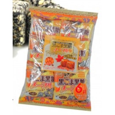 健康 セサミクランチ 黒ゴマ黒糖メープル 120g(20g×6パック)×5袋入り 小分けタイプ