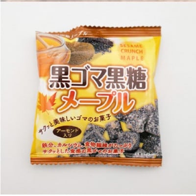 健康 セサミクランチ 黒ゴマ黒糖メープル 120g(20g×6パック)×5袋入り 小分けタイプ