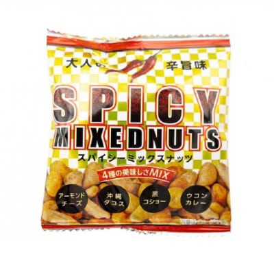 おつまみ スパイシーミックスナッツ 96g(16g×6パック)×5袋入り 小分けタイプ