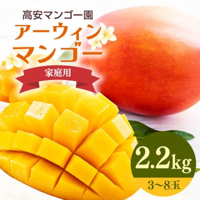 【2027年発送】F・Dマースマンゴー糸満　アーウィンマンゴー　2.2kg　(家庭用)