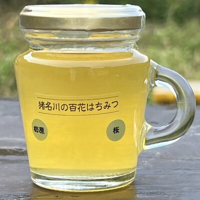猪名川の百花はちみつ(桜)&ハニーナッツ1本ずつ(計2本)セット