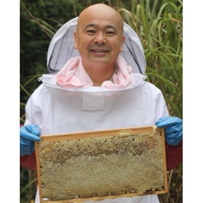 猪名川の百花はちみつ(烏山椒)&Honey & Nuts1本ずつ(計2本)セット