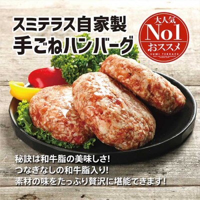 スミテラスの自家製手ごねハンバーグ 10個