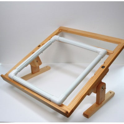 エディ工房　スクエア刺繍スタンド(L)【28～43cmの大型刺繍枠に対応】※刺繍枠は付属しません