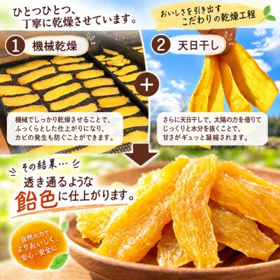 ここぽかの干し芋ボリュームパック(丸干し)130g×10袋