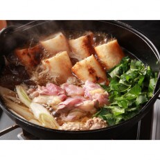 スープが美味しい専門店の本格きりたんぽ鍋　2人前(野菜付き)