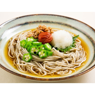 ぎばさ蕎麦[比内地鶏つゆ付き]10食