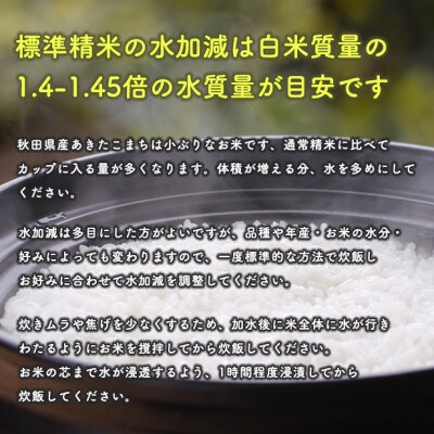 令和4年産秋田県産特別栽培米あきたこまち 20kg(精米)