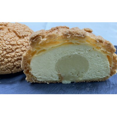 【サキホコレ米粉使用】かたがみシュー(スイートポテト)3個　シュークリーム