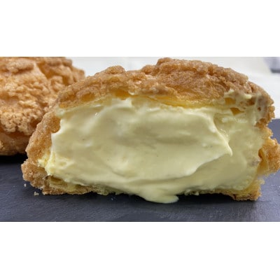 【サキホコレ米粉使用】かたがみシュー(プレーン/スイートポテト/抹茶あずき)計3個　シュークリーム