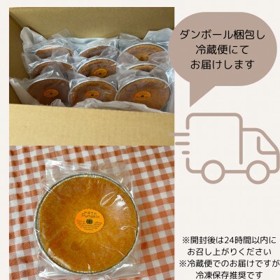 かぼちゃベイクドチーズケーキ9個セット
