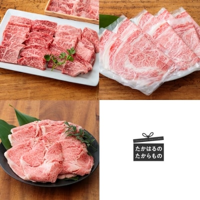 『定期便』宮崎牛たかはる定期便Z(6回:偶数月発送)　特産品番号402