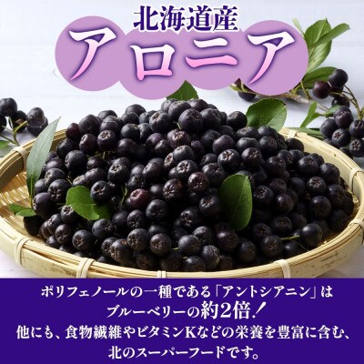 【毎月定期便】北海道産 アロニアジュース 希釈用[500ml×2本]全3回