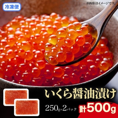 北海道産 いくら醤油漬け 250g 2パック(合計500g)