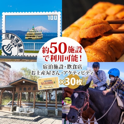 洞爺湖温泉感謝券 300,000円分 北海道 洞爺湖町