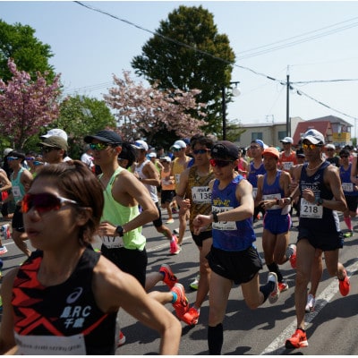 【フル】洞爺湖マラソン2026に参加して応援!スタートから徒歩5分の専用駐車場&エントリー権(2人)