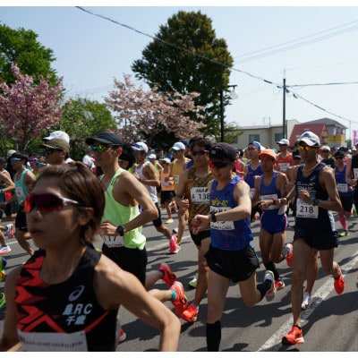 【フル】洞爺湖マラソン2026に参加して応援!スタートから徒歩5分の専用駐車場&エントリー権(1人)