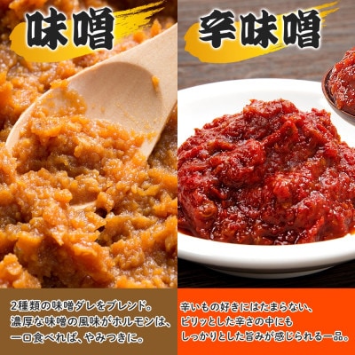 豚ホルモン 4種味比べセット(塩・辛味噌・正油・味噌) 200g×4袋 北海道洞爺湖町