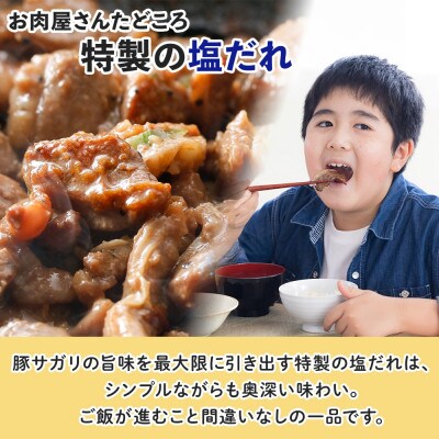 塩だれ 豚 サガリ 200g×4袋 焼き肉 北海道洞爺湖町