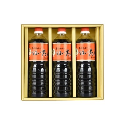 米沢では知られた万能調味料、その名も「うまいたれ」(1000ml×3本)