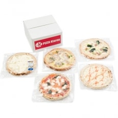 冷凍石窯PIZZA5枚セット　冷凍ピザ マルゲリータ てりやき 4種のチーズ 明太子  ソーセージ