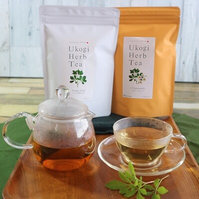 Ukogi Herb Tea 2種セット(ウコギ茶葉・カモミールブレンド)