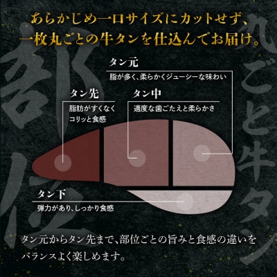 滝沢 厚切り牛タン 400g しょうゆ味