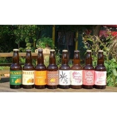  みちのく福島路ビール 飲み比べ8本セットNo.0091