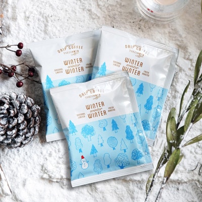 辻本珈琲 オリジナルドリップコーヒー「WINTER winter WINTER」100杯セット