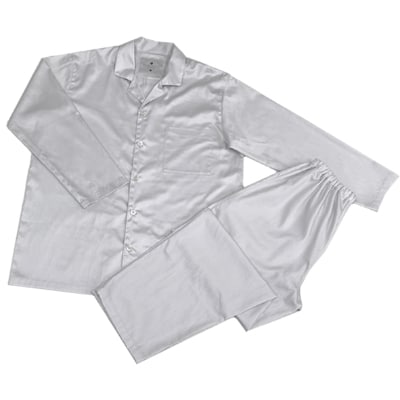 【シングル】プレミアムカバー25cm巾シーツ・掛・枕&パジャマ(男女兼用XLサイズ)4点セット色PL