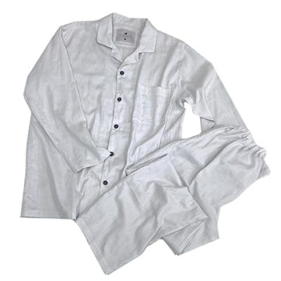【シングル】プレミアムガーゼカバー35cm巾シーツ・掛・枕&パジャマ(男女兼用XSサイズ)4点PL